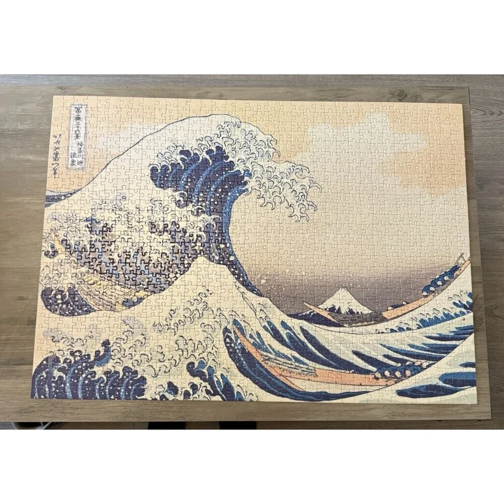 Clementoni Puzzle Collection Museum The Great Wave 1000 Pieces No Poster 39707